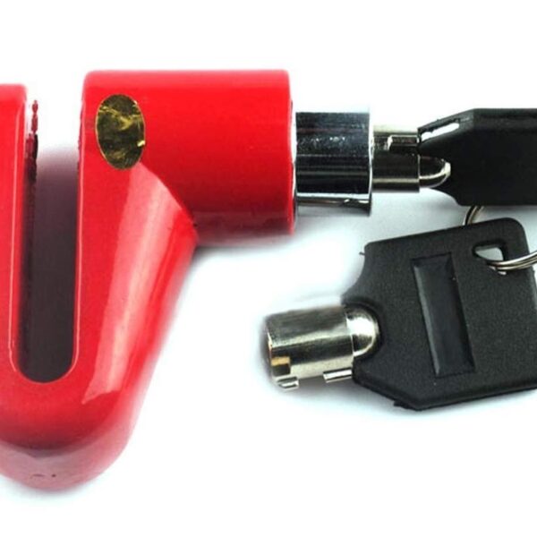 Wheel Padlock Disc Lock Security for Motorcycles Scooters Bikes