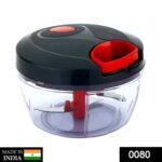 Manual Food Chopper, Compact & Powerful Hand Held Vegetable Chopper / Blender - Image 2