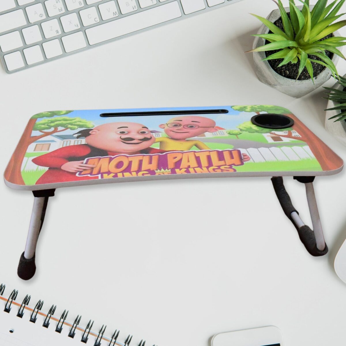 Multipurpose Portable Writing Homework Mix Cartoon Design Printed Table (1 Pc / Mix Design / 61Ãƒâ€”41 Cm) - Image 6