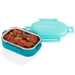 Insulated Testy Stainless Steel Leakproof Lunch Box With Spoon (1 Set) - Image 8