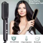 Hqt-909B Hair Straightener Used While Massaging Hair Scalps And Head., Hair accessories - Image 8