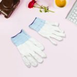Small 1 Pair Cut Resistant Gloves Anti Cut Gloves Heat Resistant, Nylon Gloves, Kint Safety Work Gloves High Performance Protection. - Image 2