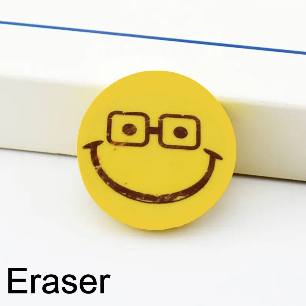 Smiley Design Eraser (1 Pc / Mix Design) - Image 1