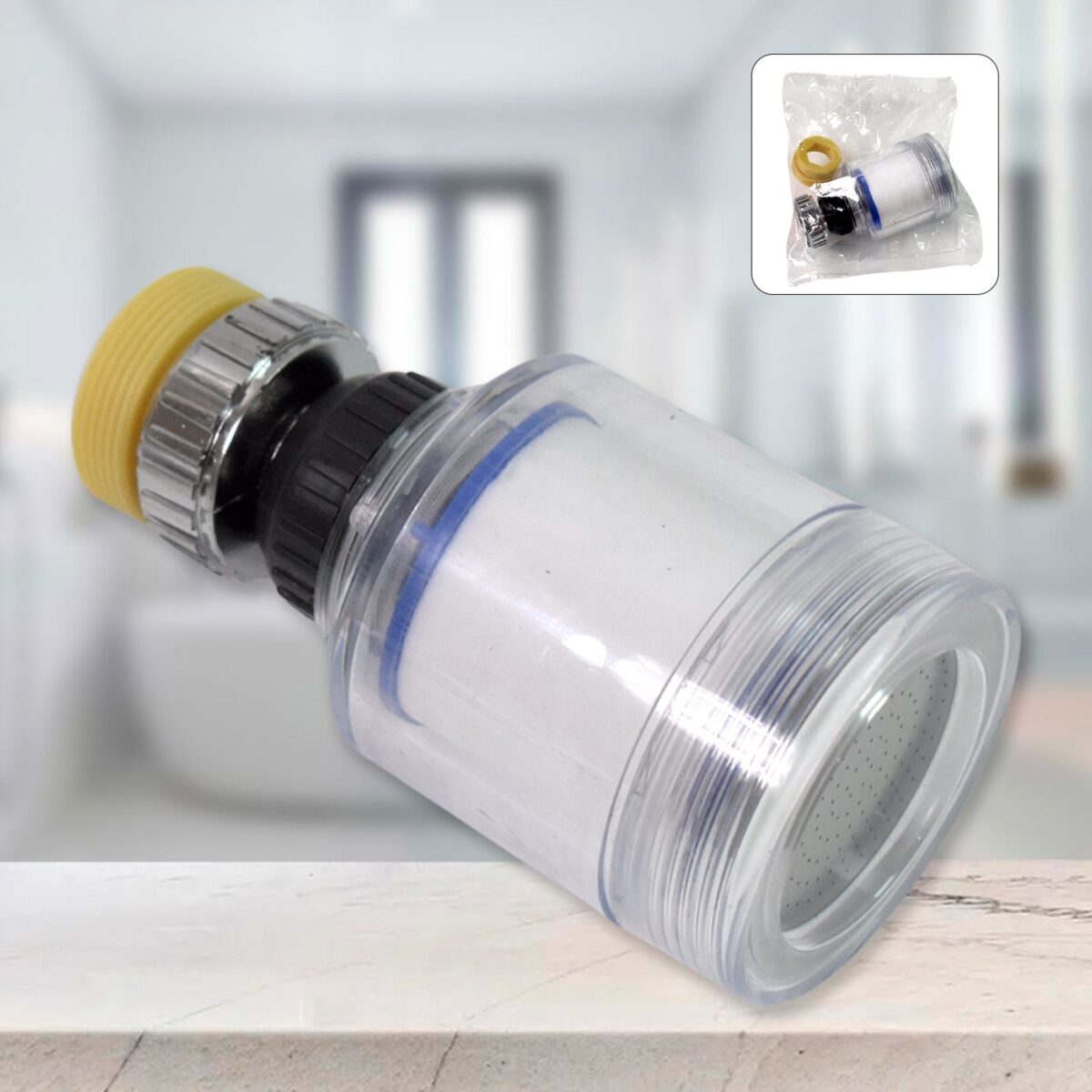 Water Faucet Extender, Swivel Faucet Aerator (1 Pc) - Image 1