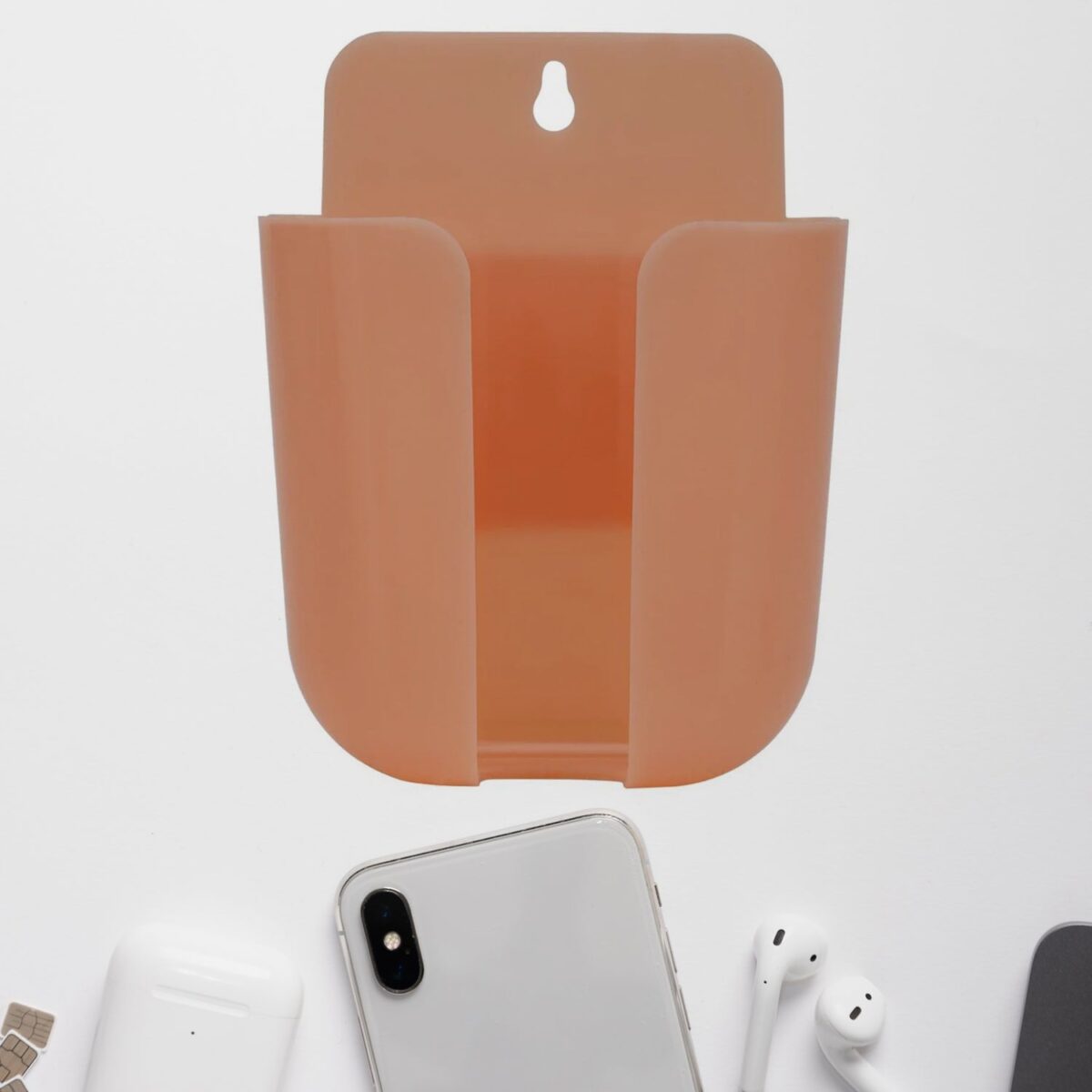 Wall Mounted Storage Box Remote Storage Organizer Case (Multicolour) - Image 1