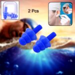 Safety Ultra Soft Foam Ear Plugs Reusable Ear Plugs for Sleeping, Travel, Loud Noises, Work, Learning, Snoring (2 Pc Set) - Image 3