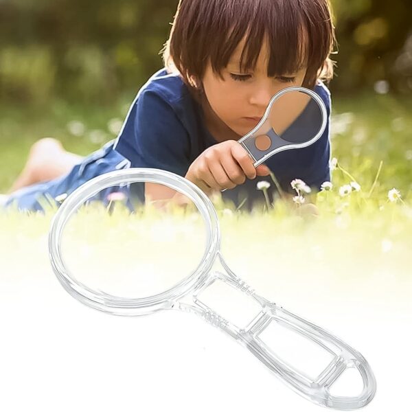 Handheld Plastic Magnifying Glasses (1 Pc / 55 MM)