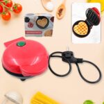 Mini Waffle Maker Machine Waffle Iron Home Appliances Kitchen Gift Easy To Clean, On-Stick Surfaces, Perfect Breakfast, Dessert, Sandwich, Cakes, Other Snacks Machine - Image 4