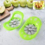 Multi Purpose Fruit Slicer Apple Cutter Regular With 8 Stainless Steel Blades Apple Slicer (1 Pc) - Image 6