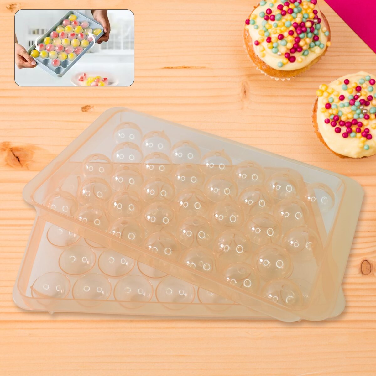 Plastic BPA Free Reusable Lolli Candy Maker - Image 1