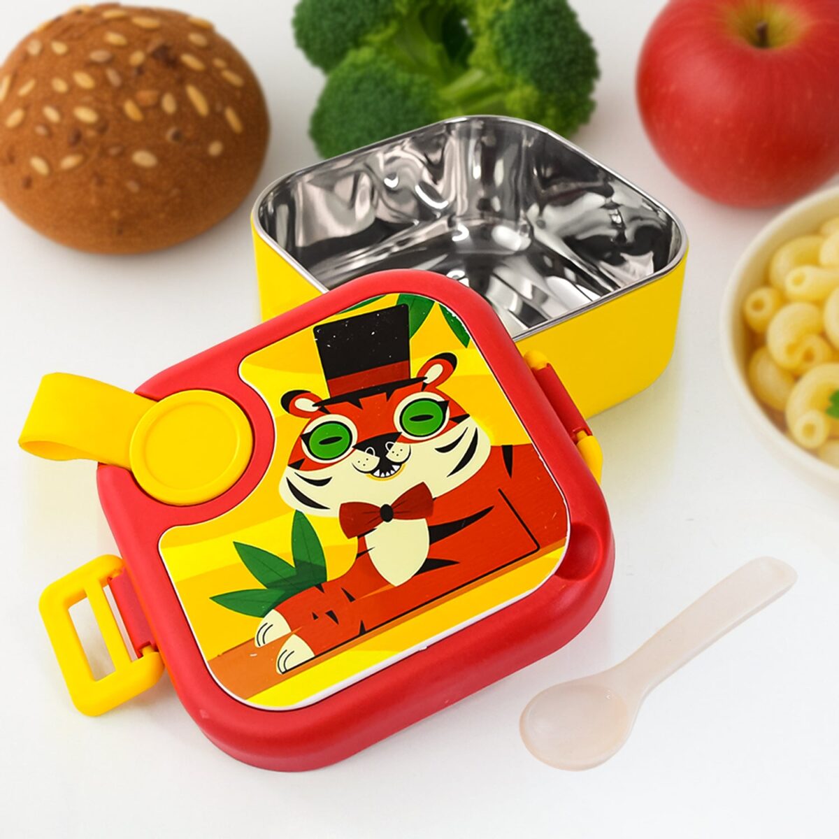 Ganesh Tangy Kids Stainless Steel Lunch Box - Image 1