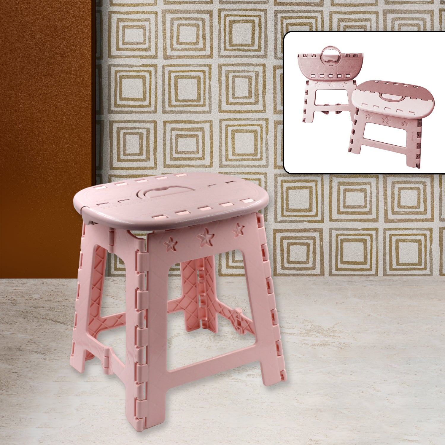 01_3150130d-72c3-42bd-a148-fad2b3a9e563.jpg Folding Stool, Portable Travel Stool, Environmentally Friendly PP Material Stool,Portable folding stool folding chair stool folding chair with portable outdoor camping hiking, Stool Chair Folding Stool for Home Use Household (1 pc) - Image 6
