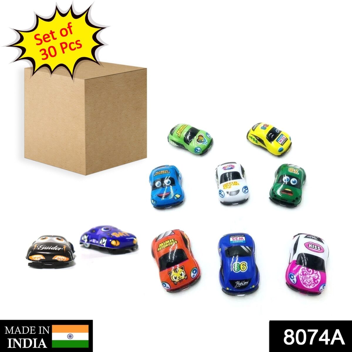 30 Pc Mini Pull Back Car Widely Used By Kids And ChildrenÃ¢â‚¬â„¢s For Playing Purposes. - Image 2