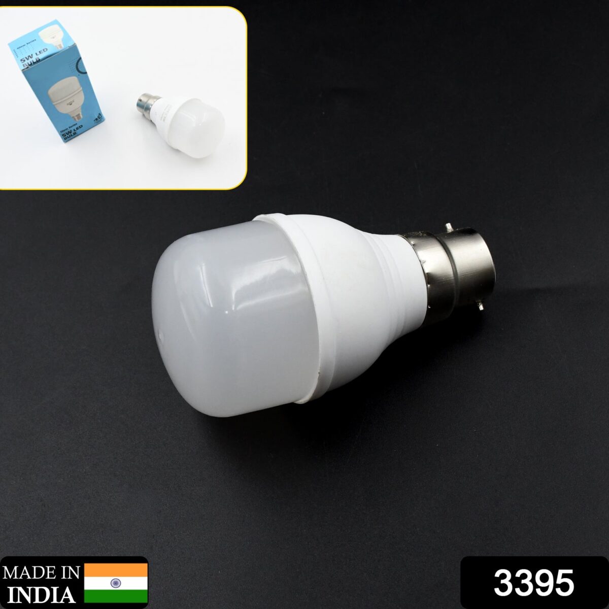 High-Power 5 W LED Light Bulb, Brightness LED Bulb White, General Lighting Bulb, Energy Saver Superior Light , LED Bulb, Cool White For every room: bedroom, living room, kitchen, garage, bathroom (5 Watt) - Image 2