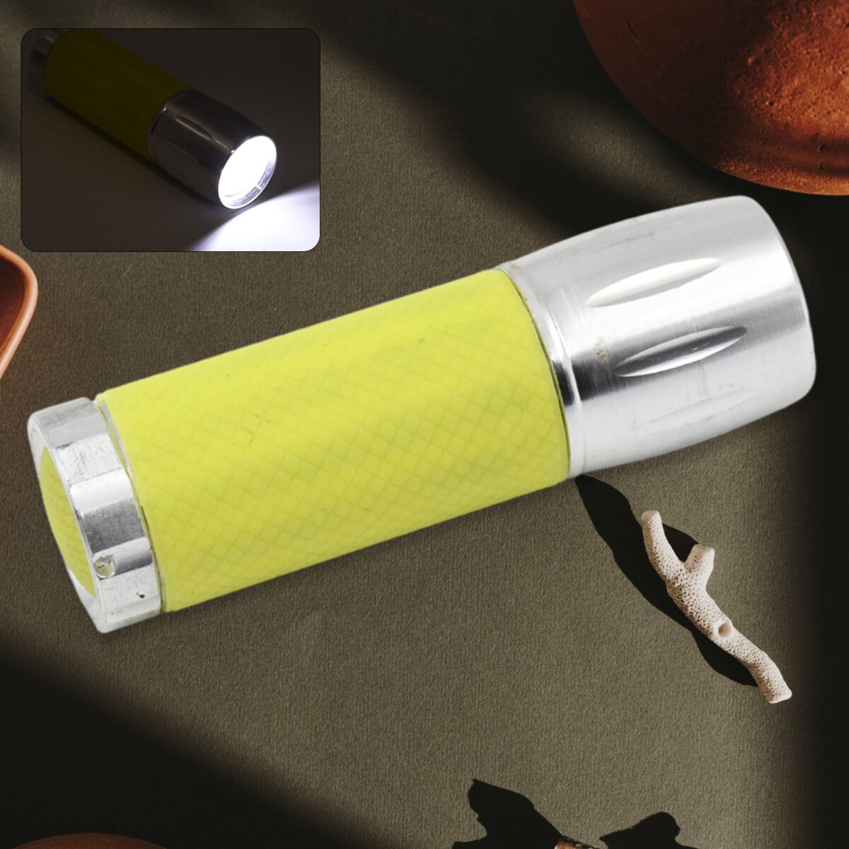 Mini LED Flashlight Torch | Pocket Size | High Lumen | Battery Operated (Battery not included / 1 pc) - Image 1