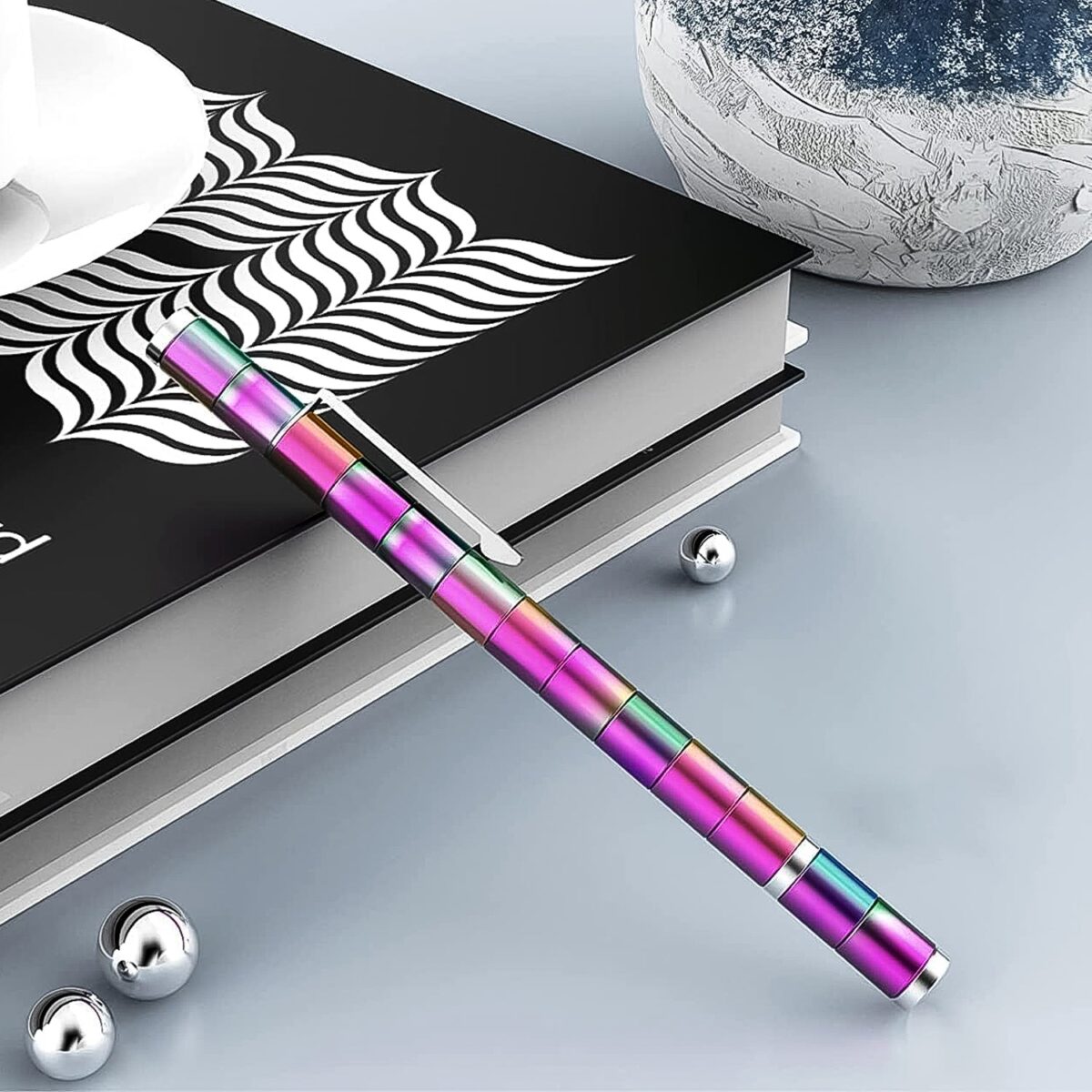 Multifunction Writing Magnetic Metal Pen, Office Magnet Pen (1 Pc) - Image 3