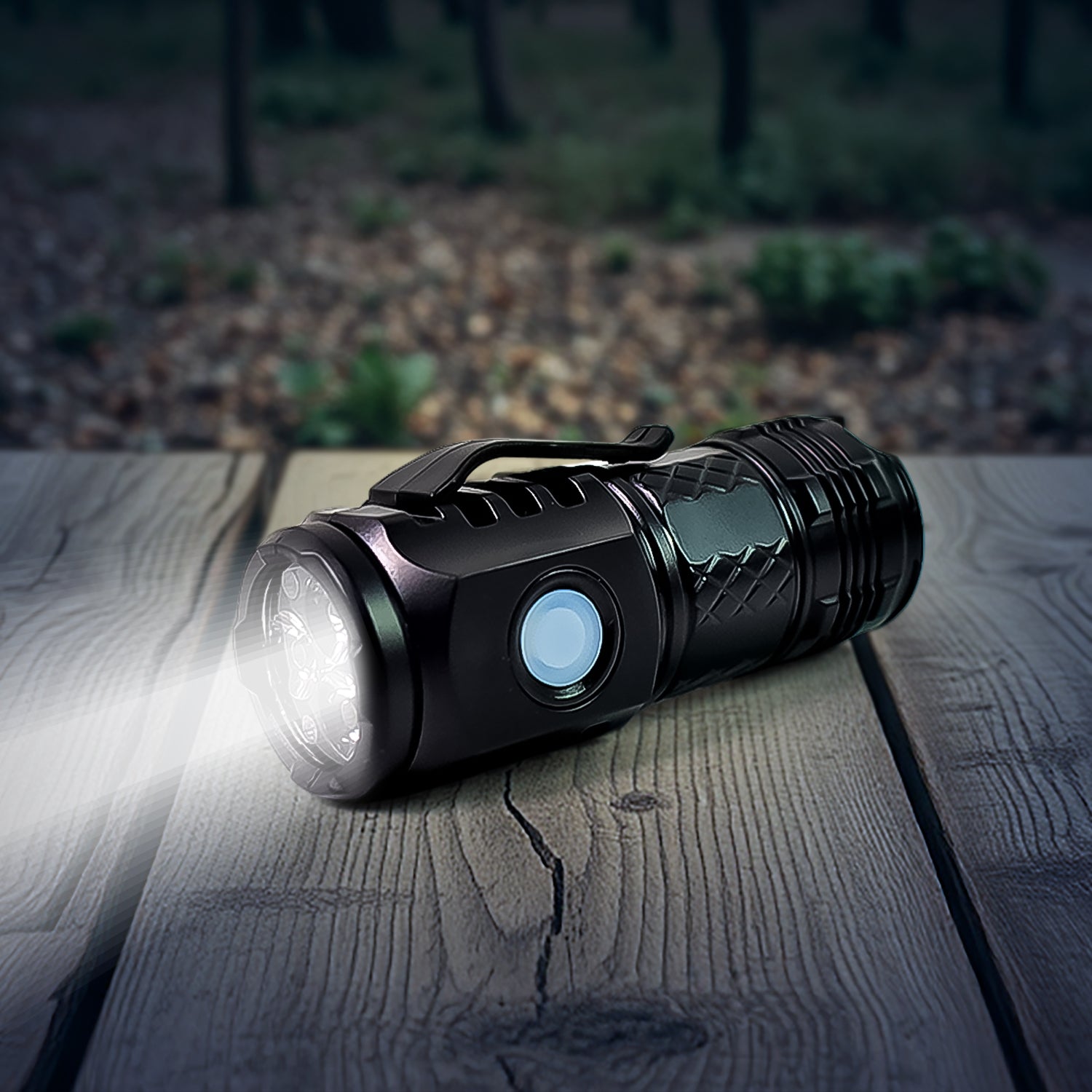 01_3a56a7e3-09d5-4e5e-a883-d45caed33754.jpg Small LED Torch, 5 Lighting Modes (1 Pc) - Image 1