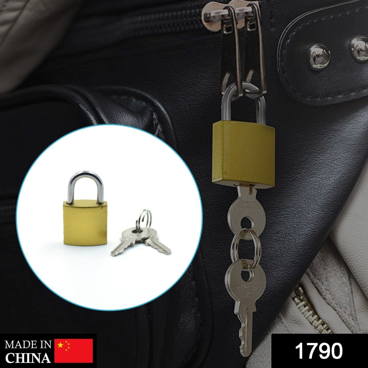 Solid Imitation Copper Lock - Image 2