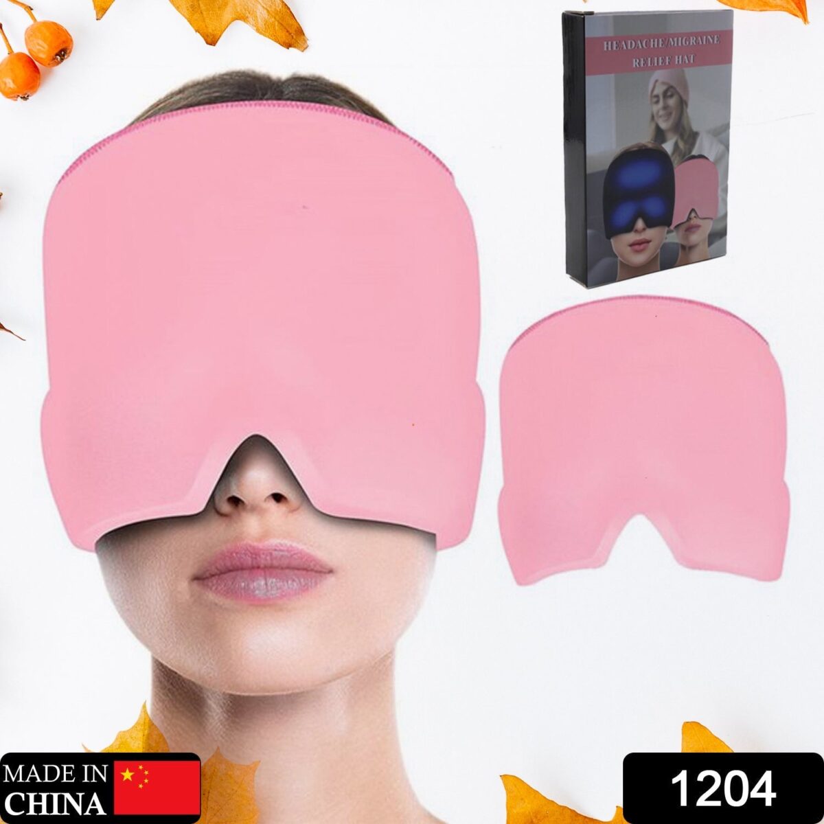 Migraine and Headache Relief Cap: Ice Wrap for Tension & Sinus Relief - Image 2