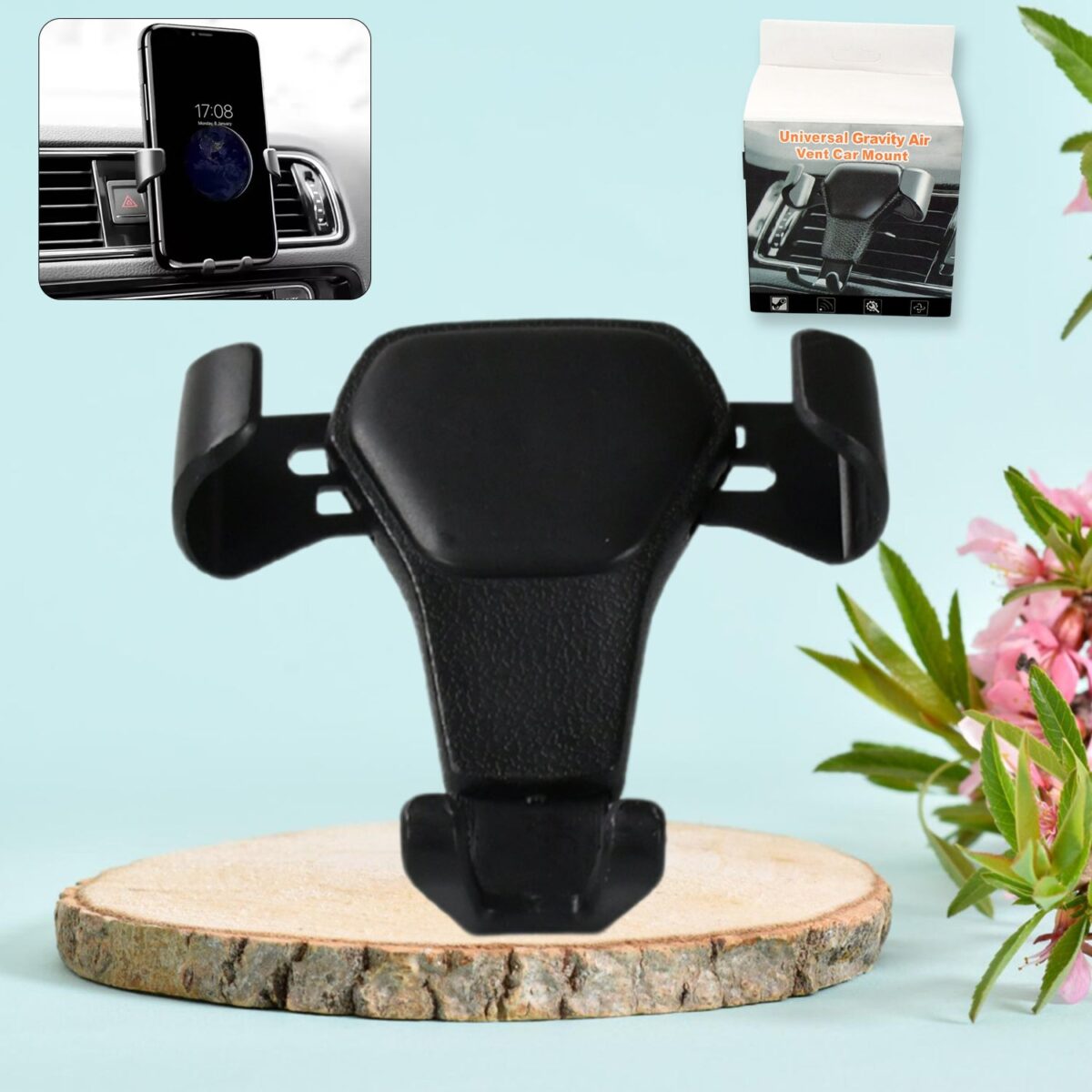 Mobile Phone Holder for car Phone Holder for Cars Cell Phone Mount for car Multifunctional car Mobile Phone Stand car Cell Phone Holder auto Phone Holder air Outlet car Holder - Image 1