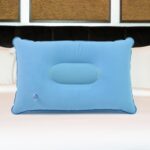 Comfortable Inflating Travel Pillow (34Ã—21 Cm / 1 Pc / Mix Color)