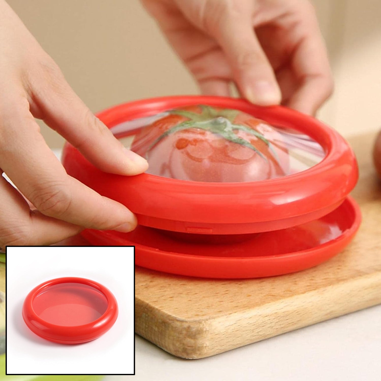 01_4a711c81-3d1a-44d7-82f9-2d6b57d2d348.jpg Vegetable Container Premium Fruits Saver Keeper for Kitchen Organization - Image 1