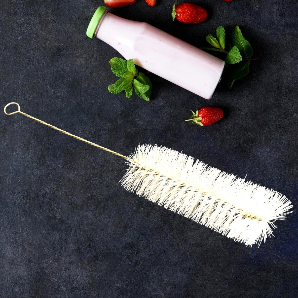 Safe Cleaning Brush Drinking Straw Cleaning Brush Bottle Cleaner Brush (1 Pc / 25 CM) - Image 1