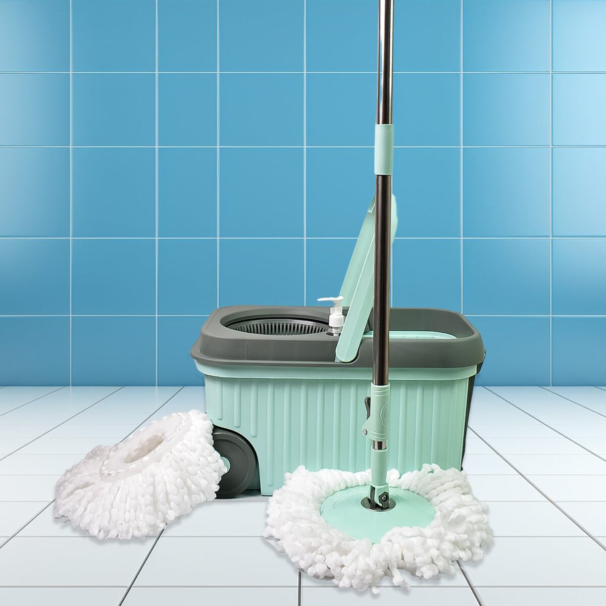 Ganesh Speedo Plastic Spin Mop (1 Set) - Image 4