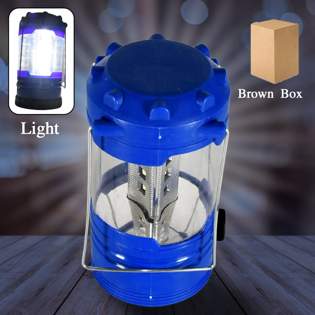 Portable Waterproof Camping Lantern for Hiking & Fishing (Battery Not Included) - Image 1