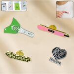 Stylish Metal Badge Pin â€“ Single Piece (Random Design) - Image 10