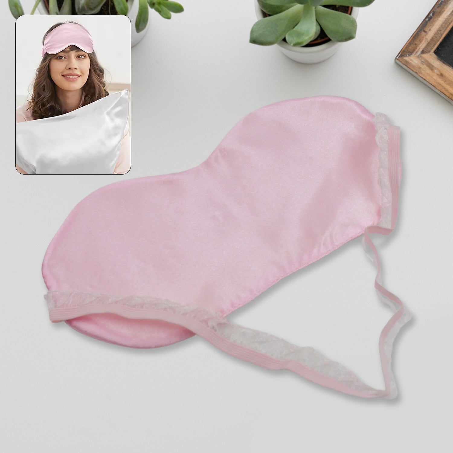 01_532681b6-8e5c-45e5-8849-39ea1cff1d82.jpg New Unisex Satin Sleep Mask ââ¬â For Travel & Meditation (1pc) - Image 2