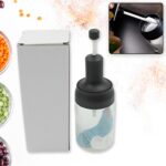All-in-One Seasoning Jar: Heat-Resistant Glass with Spoon (1 Pc) - Image 7
