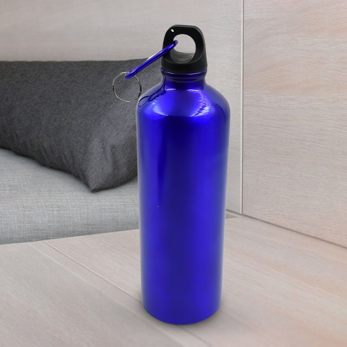 Aluminium Sports Water Bottle, 1 Pc (Capacity 500 ML Approx) - Image 1