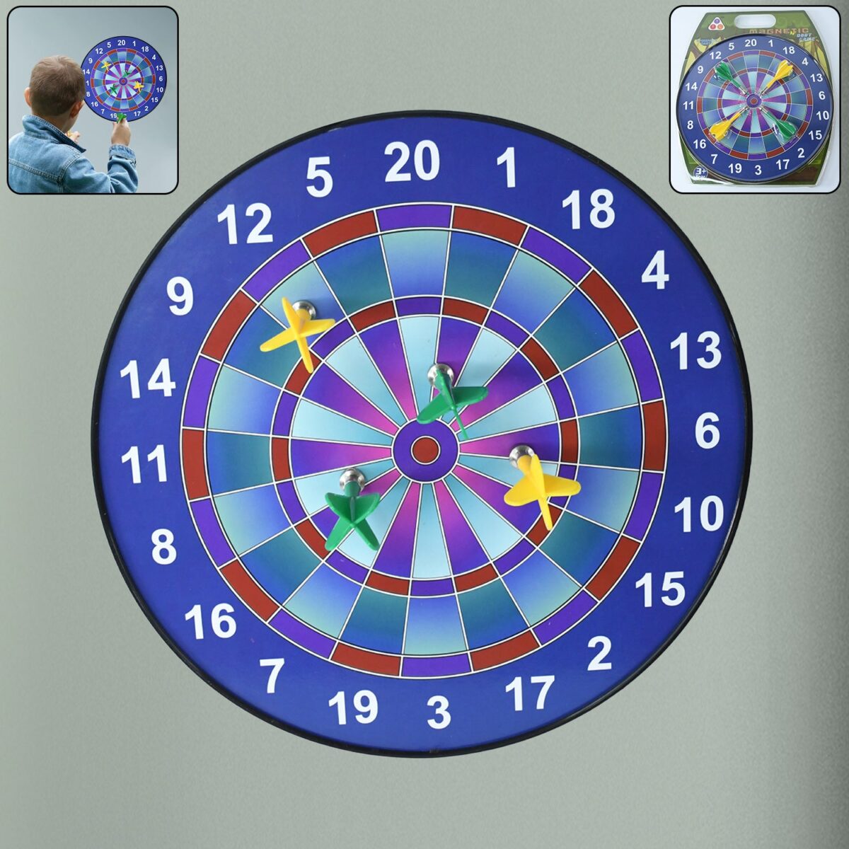 Magnetic Dartboard Game Set for Kids & Adults - Image 1