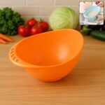 Virgin Rice Bowl Durable Plastic Strainer, Water Strainer | Vegetable & Fruits Washing Bowl