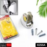 Adjustable Hand Shower Holder with Fixing Screws Adjustable Bracket for Bathroom - Image 2