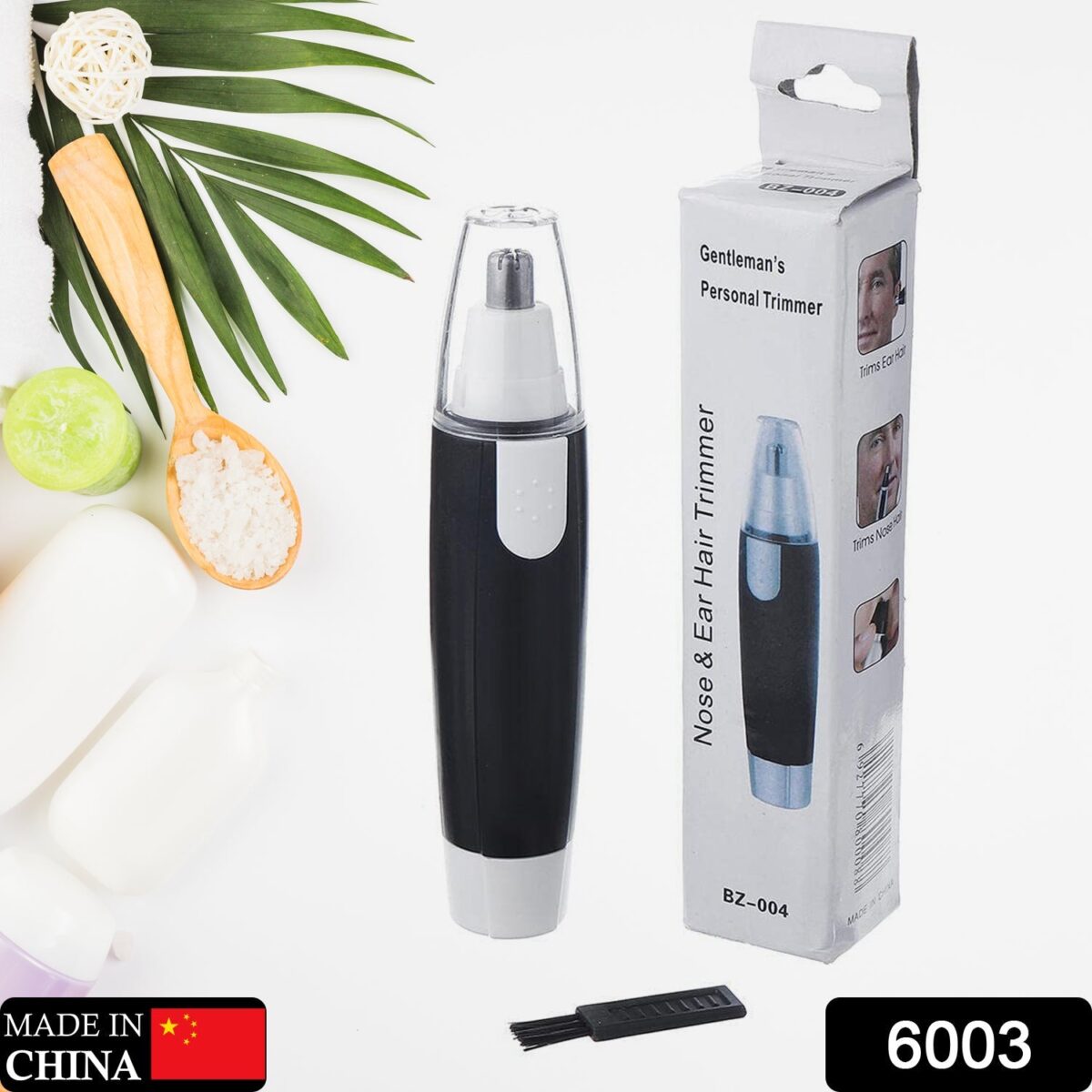 Sharp Steel Battery-Operated Ear and Nose Hair Trimmer - Image 2