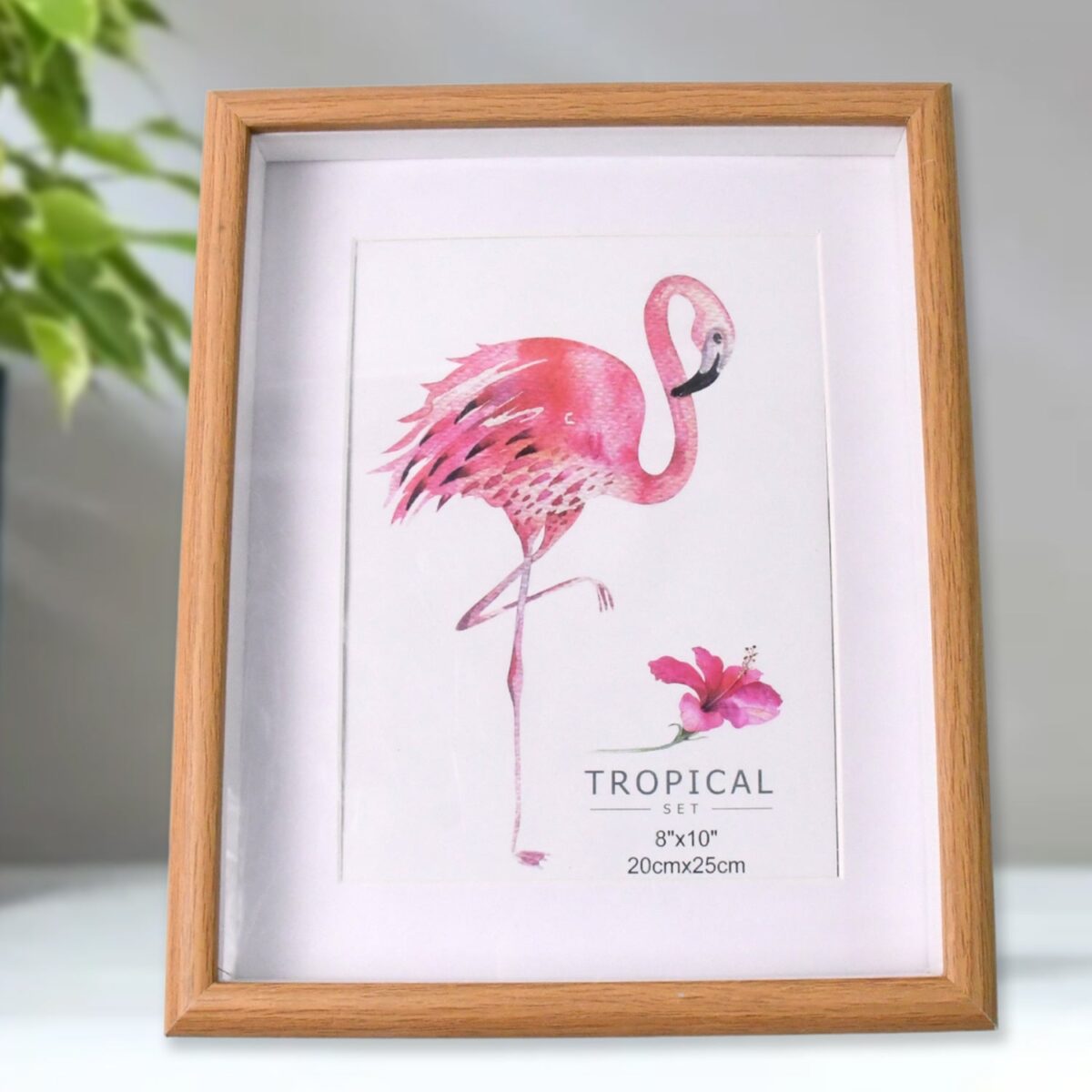 Creative Solid Wooden Photo Frame (Mix Design & Size / 1Pc) - Image 1