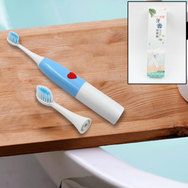 Electric ToothbrushÂ Battery Operate For Home & Travelling UseÂ (1 Pc)