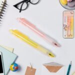 Lightweight Ball Point Pen, Smooth Writing Black Ball Pens (2 Pc Set)