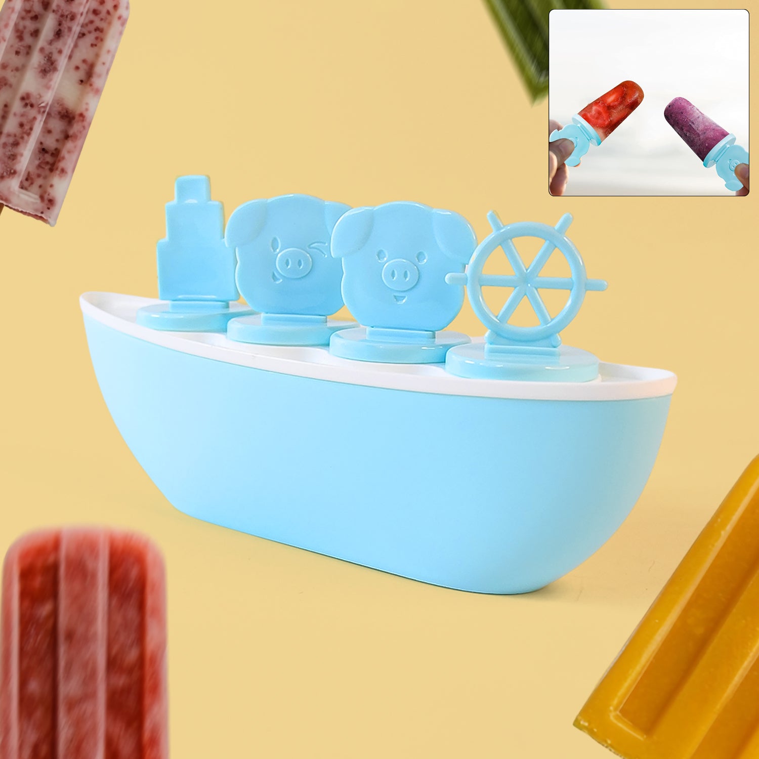 01_6fa50c80-4162-4221-bdca-914ec8b5745c.jpg Creative Boat-Shaped Ice Cream Mould with Cute Piggy - Image 1