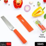 Stainless Steel Knife For Kitchen Use, Knife Set, Knife & Non-Slip Handle With Blade Cover Knife - Image 2