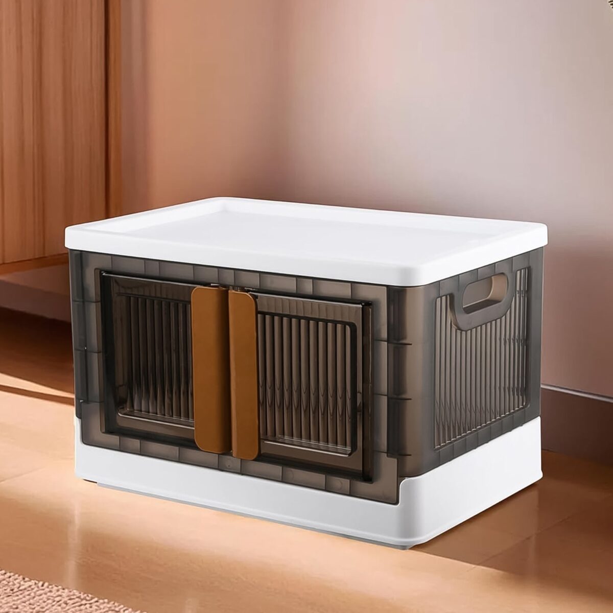 Plastic Folding Wardrobe Storage Organizer (1 Layer / 1 Pc) - Image 1
