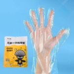 Eco-Friendly Kitchen Hand Gloves, Disposal hand gloves, Free size (100 Pc)