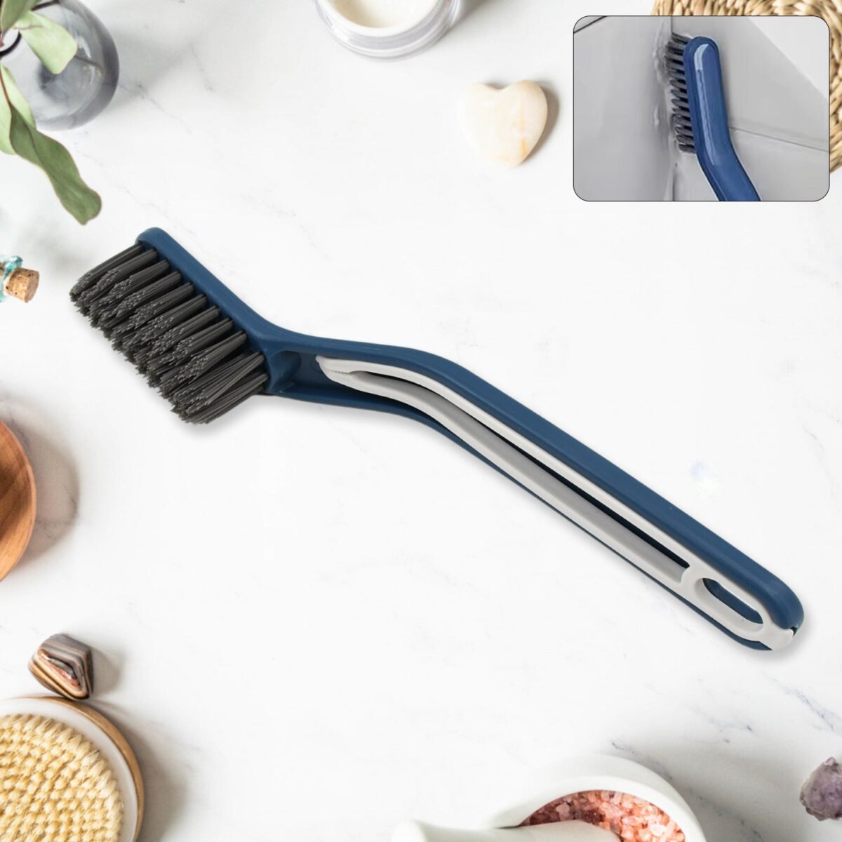 Multifunctional Floor Gap Brush, 2 in 1 Cleaning Brush (1 Pc) - Image 1