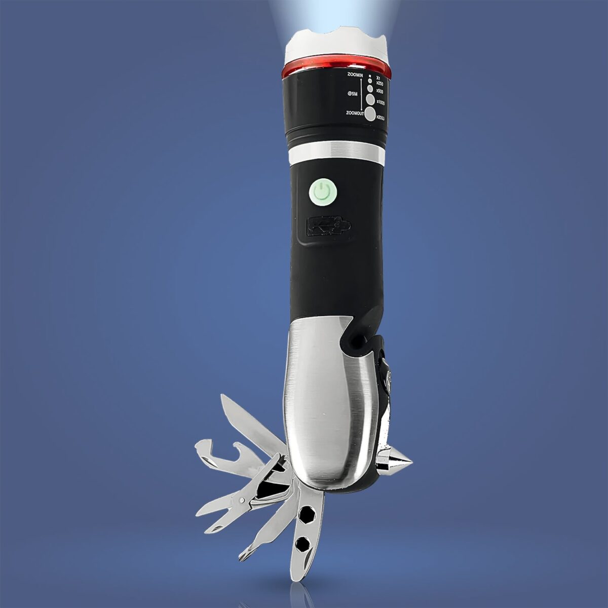 Multi Tool Led Flashlight, All in One Tool Light (1 Pc) - Image 2
