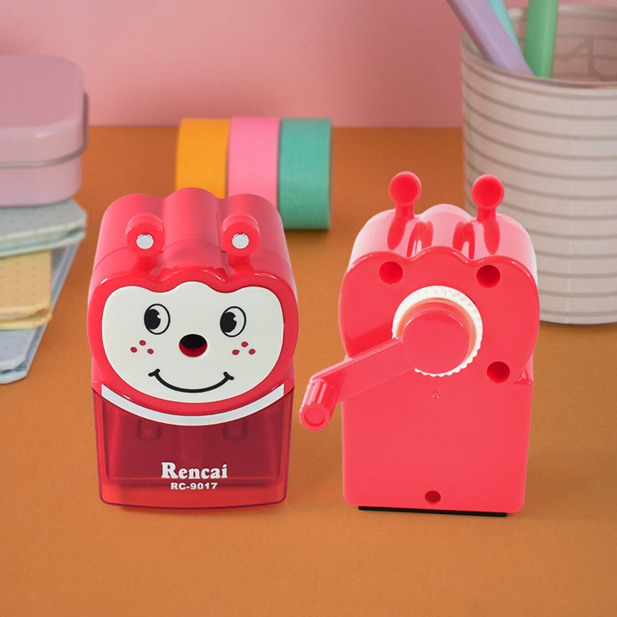 Cartoon Shaped Sharpener for Kids Ã¢â‚¬â€œ Animal Shaped Pencil Sharpener (1 Pc) - Image 4