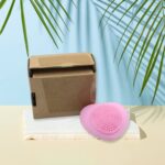Waterproof Heart-Shaped Face Wash Brush | Silicone Facial Cleansing & Exfoliating Scrubber for Women - Image 7