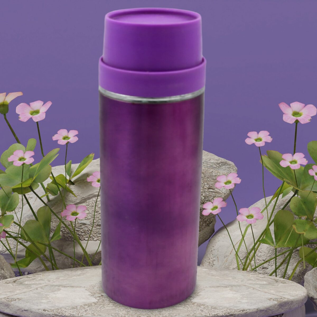 Stainless Steel Water Bottle Leak Proof, Rust Proof, Hot & Cold Drinks, Gym Sipper BPA Free Food Grade Quality, Steel fridge Bottle For office / Gym / School (500 ML Approx) - Image 3