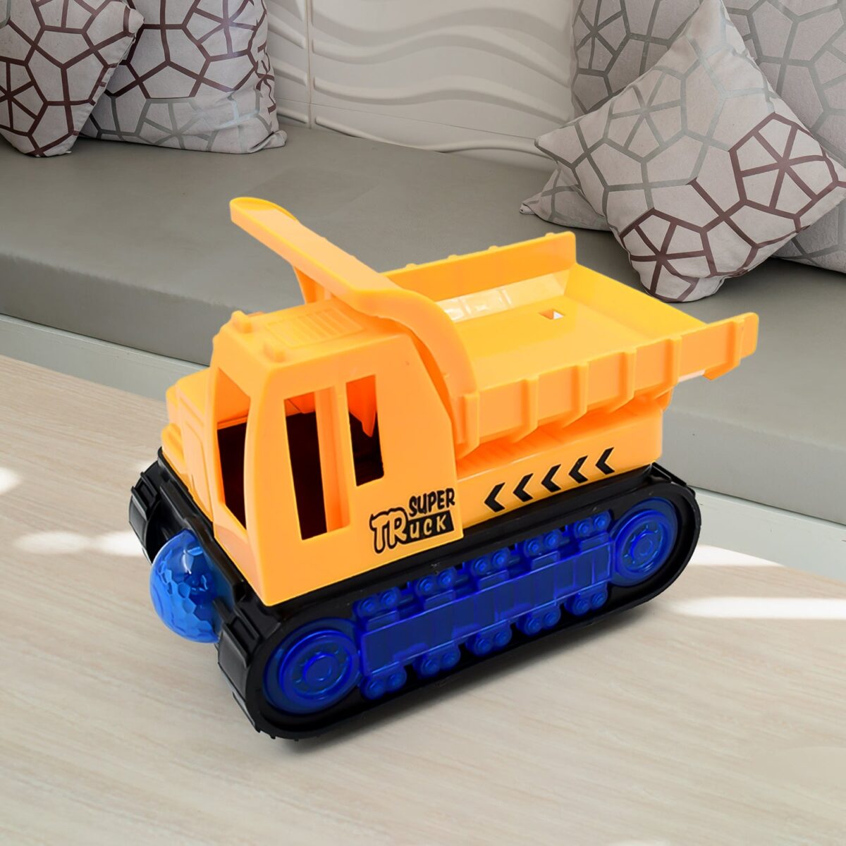 Engineering VehicleÃ‚Â Toys for Kids - Self-Driving Super Dump Truck Toy | Self-Driving Trucks, Engineering truck Electric Vehicle Toys boys birthday gift toys (1 Pc) - Image 3